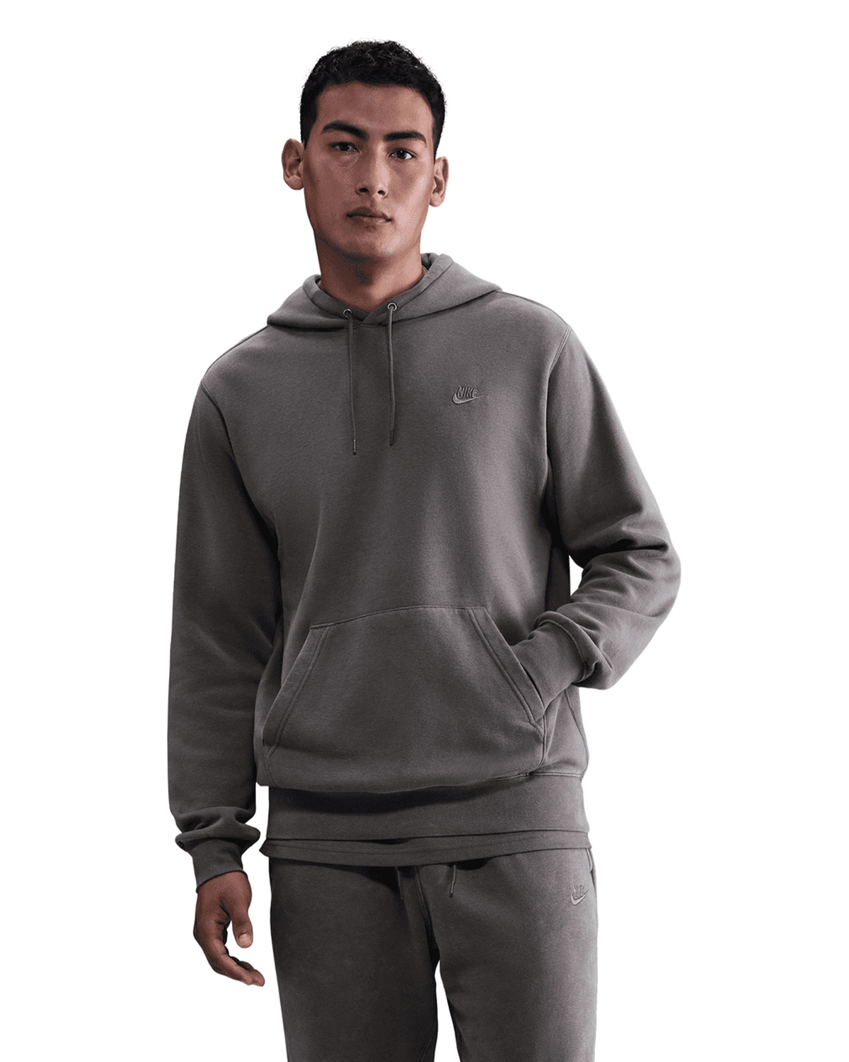 Sportswear Club Washed Fleece Hoodie