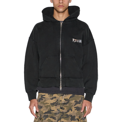 Death Snake Van Halen Zip Hoodie