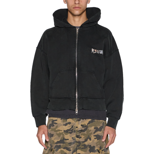 Death Snake Van Halen Zip Hoodie