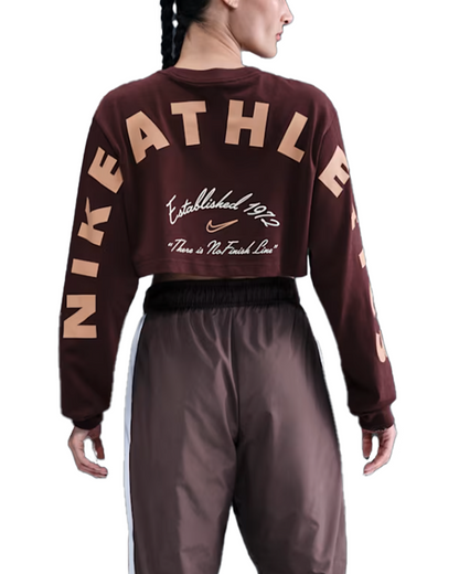 NIKE Sportswear Oversized Cropped Athletics Top