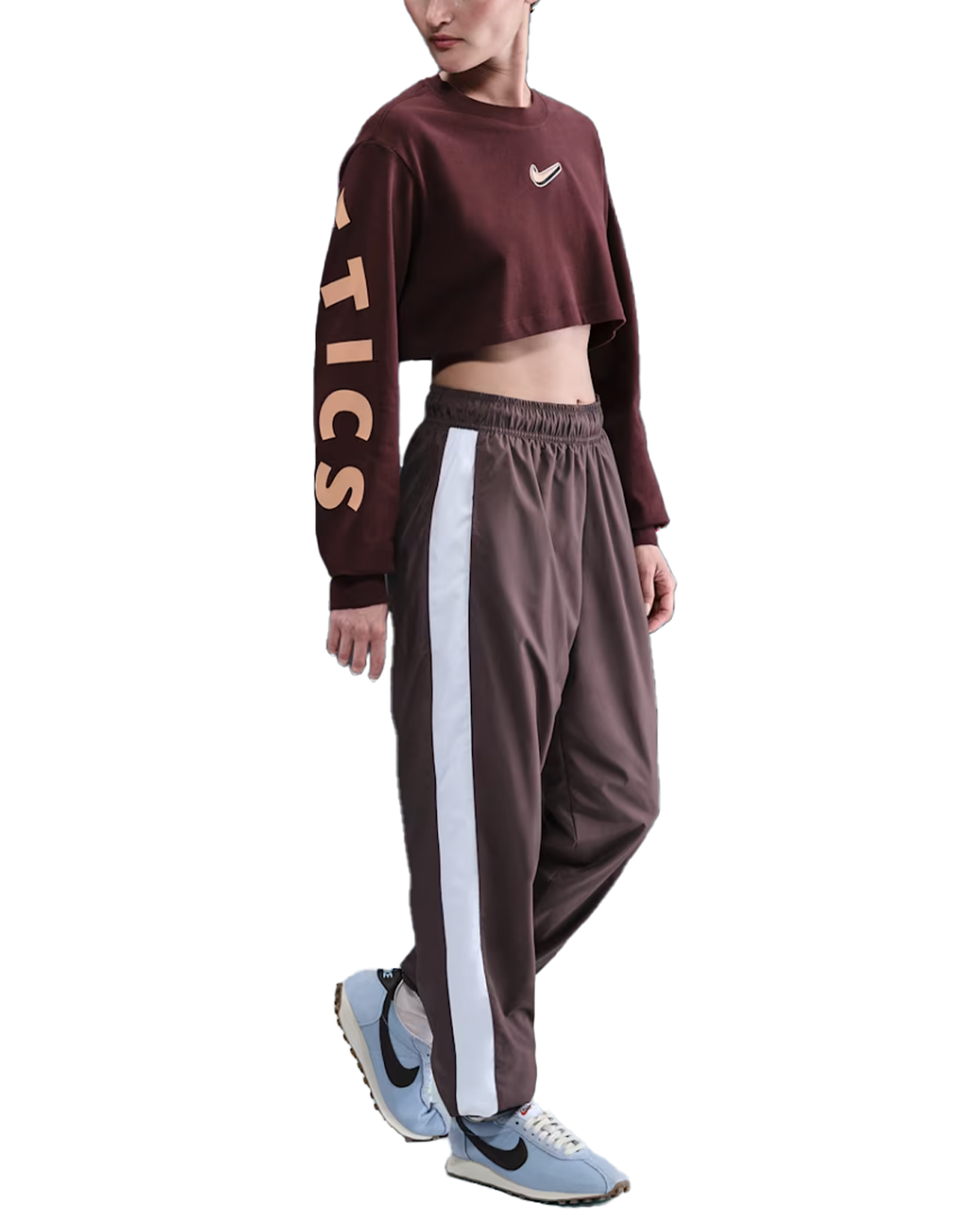 NIKE Sportswear Oversized Cropped Athletics Top
