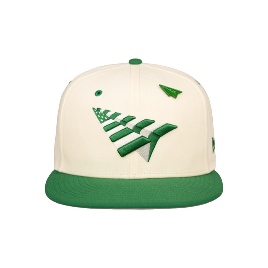 The Original Chrome White/Kelly 9Fifty Snapback Crown