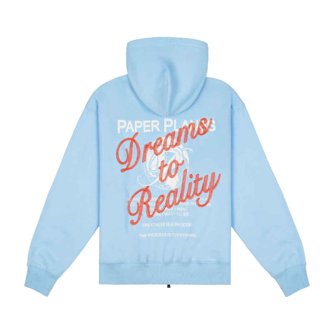Dreams to Reality Zip Hoodie