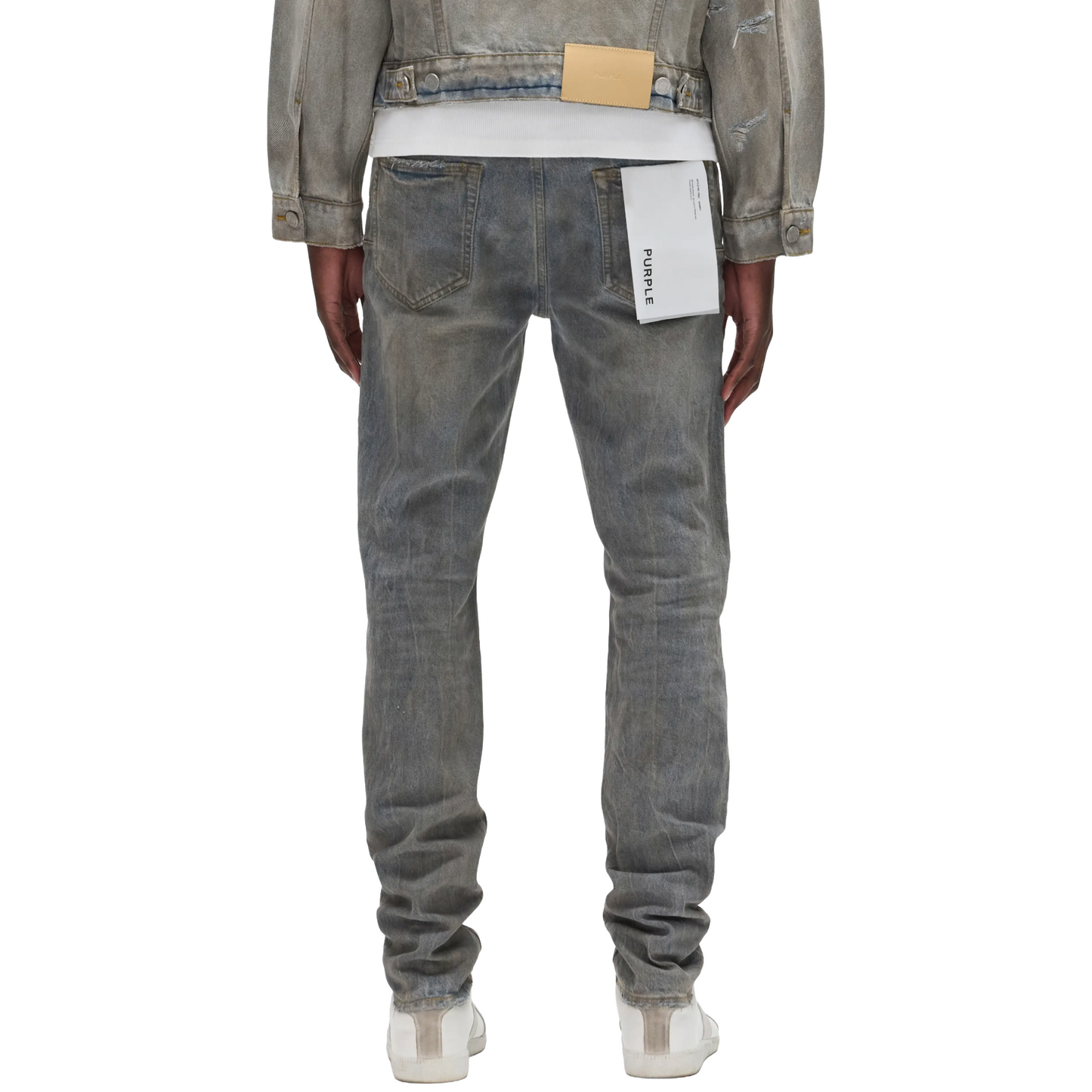PURPLE Skinny Monterrico Mud Denim