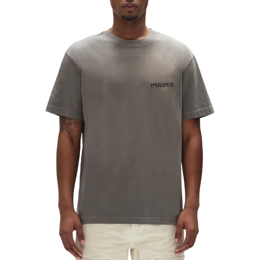 PURPLE Zig Zag Jersey Tee
