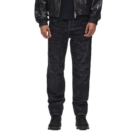 Sequins Wordmark Denim