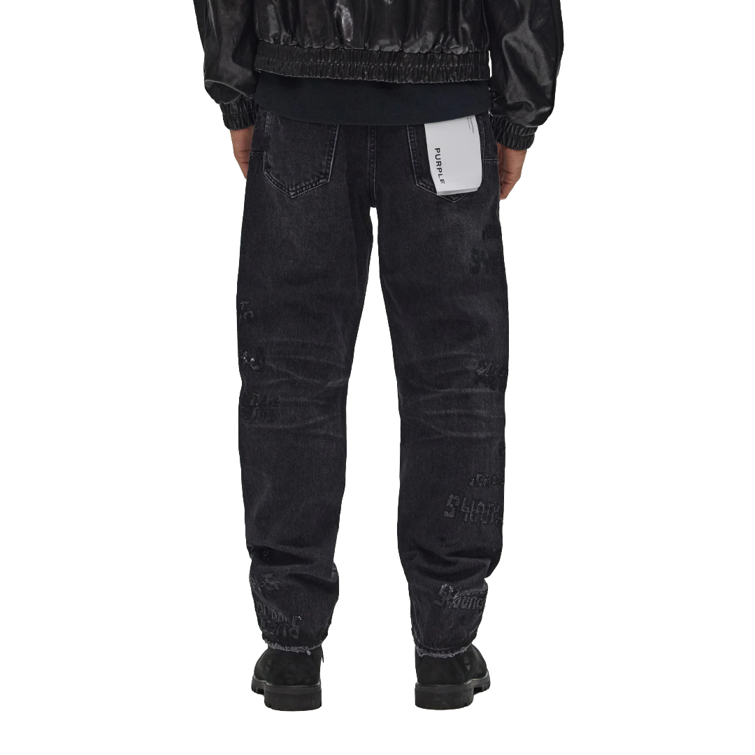 Sequins Wordmark Denim