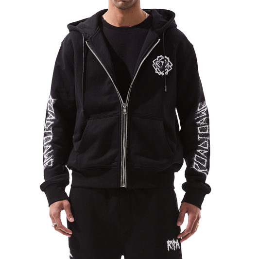 Floyd "Black Metal Road To Awe" Zip Up Hoodie