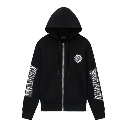 Floyd "Black Metal Road To Awe" Zip Up Hoodie