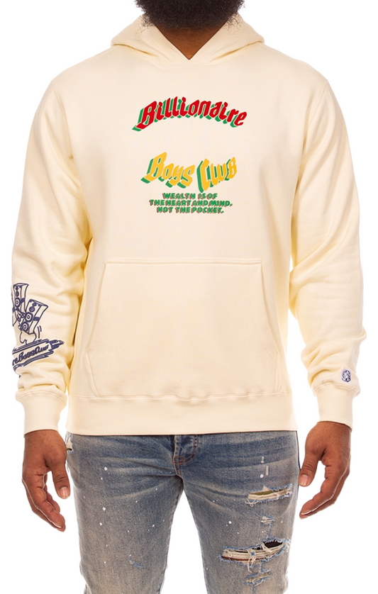 BILLIONAIRE BOYS CLUB Motion Hoodie (Winter White)
