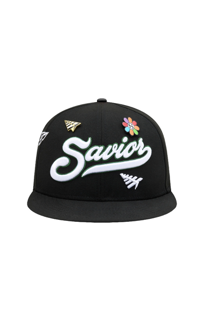 Jae Tips X Planes Savior 59FIFTY Fitted Crown Hat Black