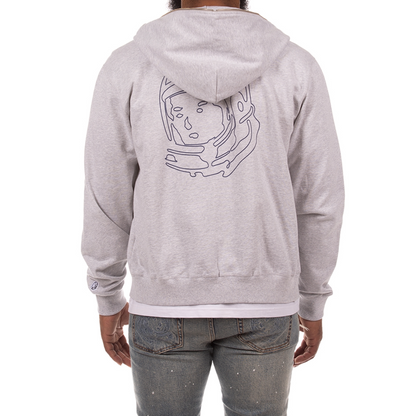 Small Curve Zip Hoodie