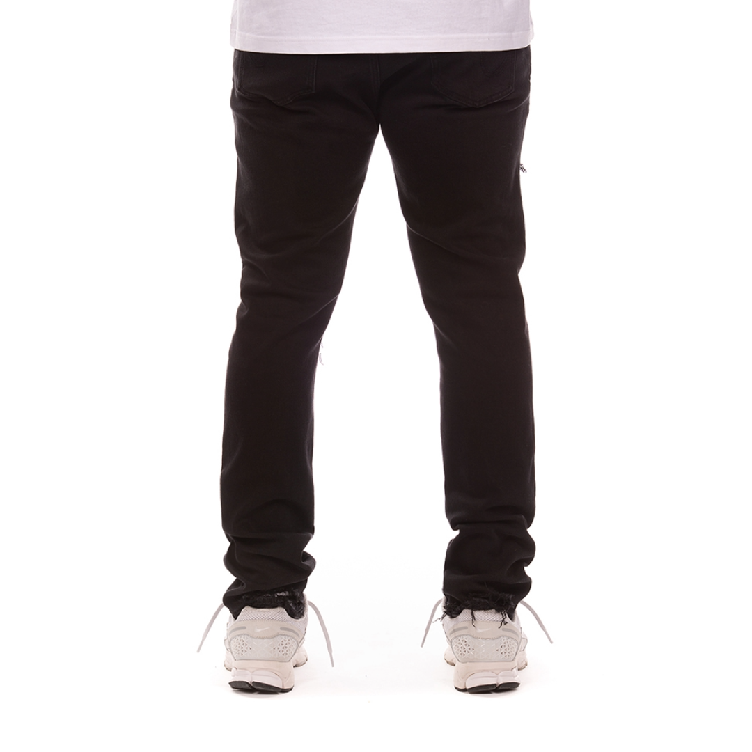 Returner Black Jeans (Chocolate Fit)
