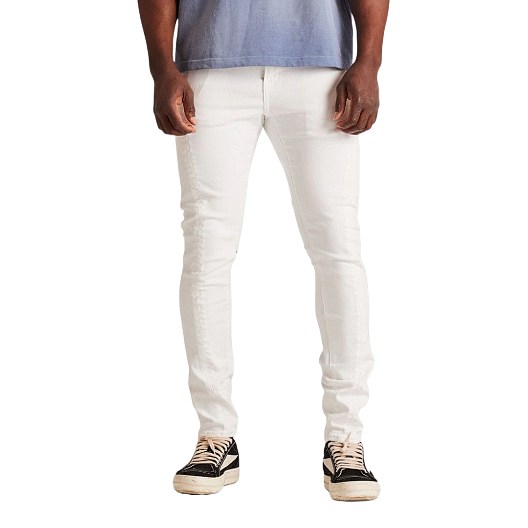 Stitch Skinny Denim White