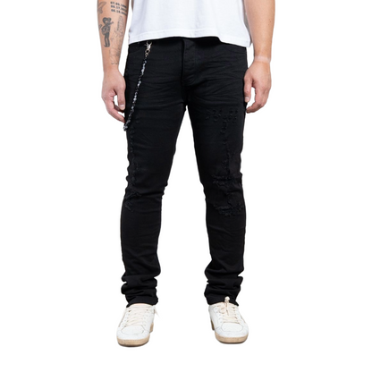 Distressed Skinny Denim
