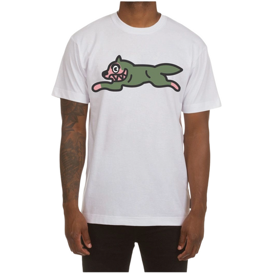 Running Dog Tee White