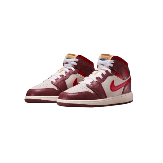 AIR JORDAN 1 Mid SE Youth "Bread Butter & Sole"