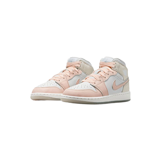 Air Jordan 1 Mid SE Youth "Flamingo"