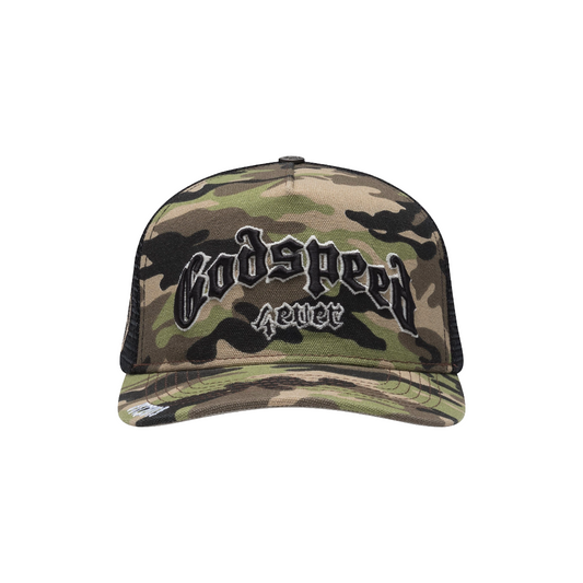 Godspeed Forever Trucker Hat (Camo)