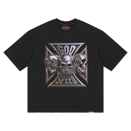 Omerta T-Shirt (Black Wash)