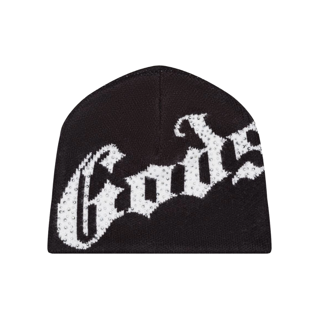 OG Logo Studded Beanie (Black/White)