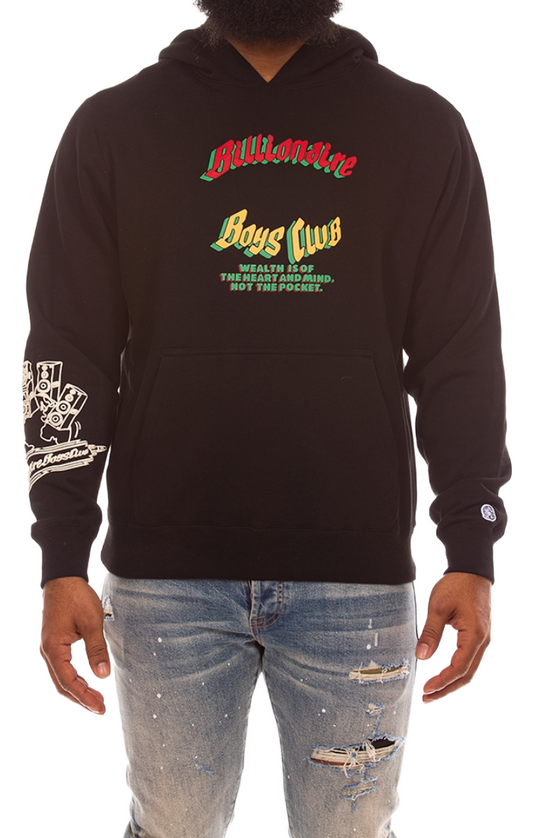 BILLIONAIRE BOYS CLUB Motion Hoodie (Black)