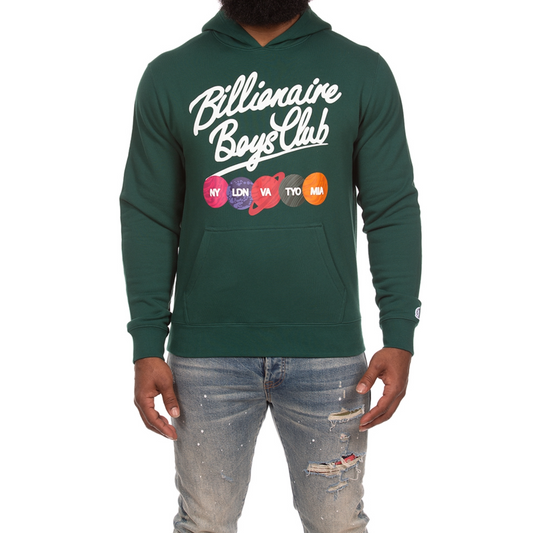 Script Hoodie (Rain Forest)