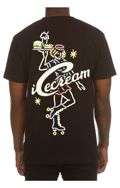 Waitress Tee Black