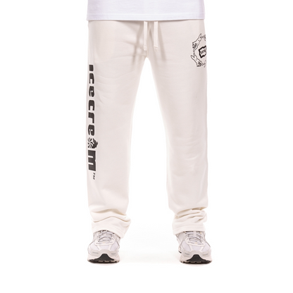 Vertical Sweatpants (Whisper White)