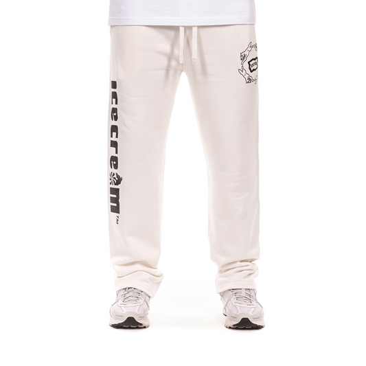 Vertical Sweatpants (Whisper White)