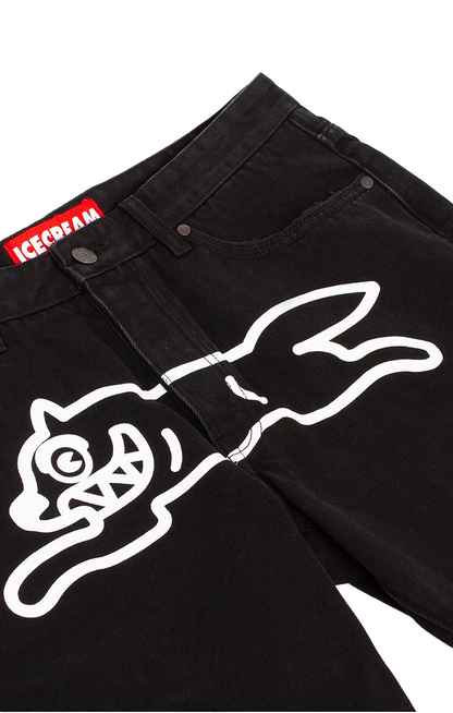 Black Dog Jean Shorts Strawberry Fit