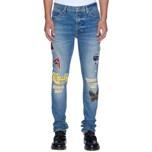 Van Winkle Rodeo Patched Denim Pant