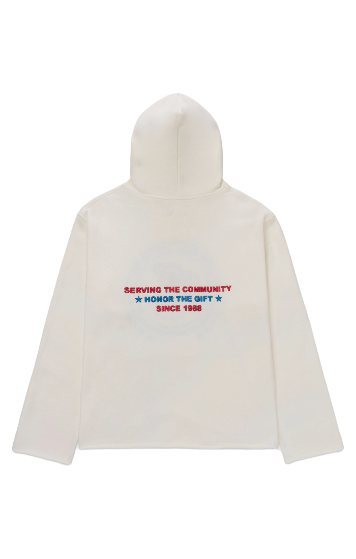 HONOR THE GIFT- Auto Association Hoodie (White)