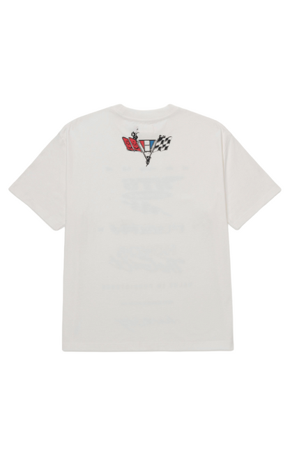 Persistence Race Tee White
