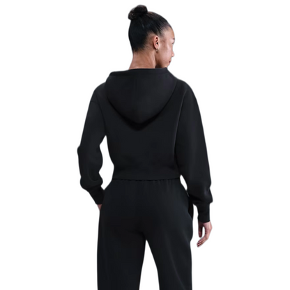 Phoenix Fleece  Loose Cropped Full-Zip Hoodie