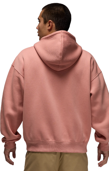 Brooklyn Fleece  Zip Hoodie Rust Pink