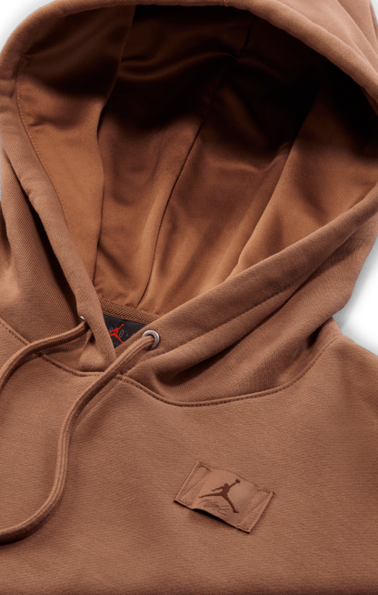 Fleece Satin-Lined Pullover Hoodie