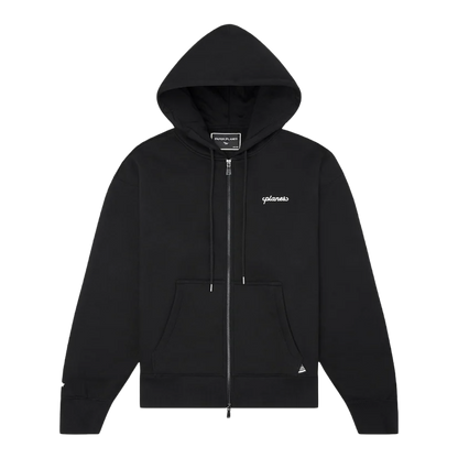 Planes Oversized Script Weld Zip Up Hoodie