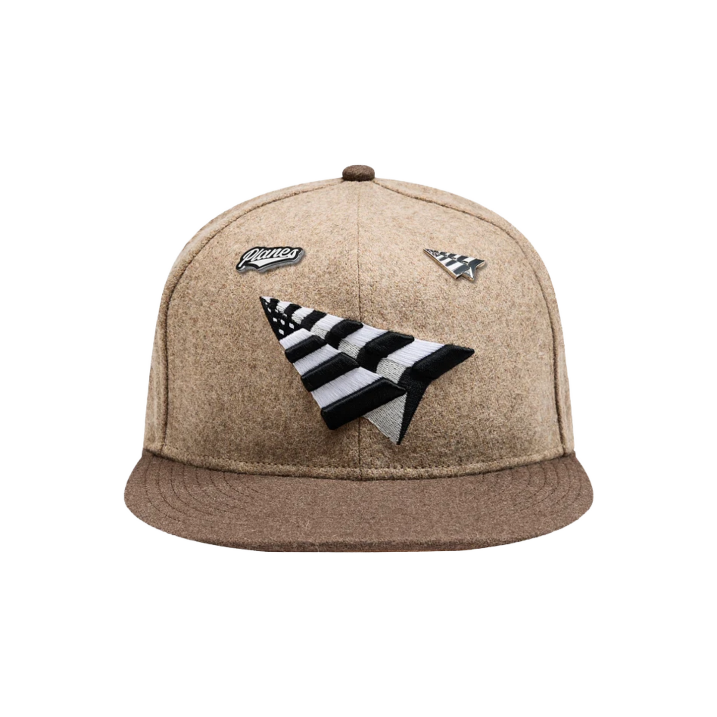 Wool Melton Two Tone 9FIFTY Snapback (Camel)