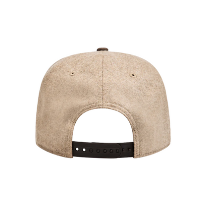 Wool Melton Two Tone 9FIFTY Snapback (Camel)
