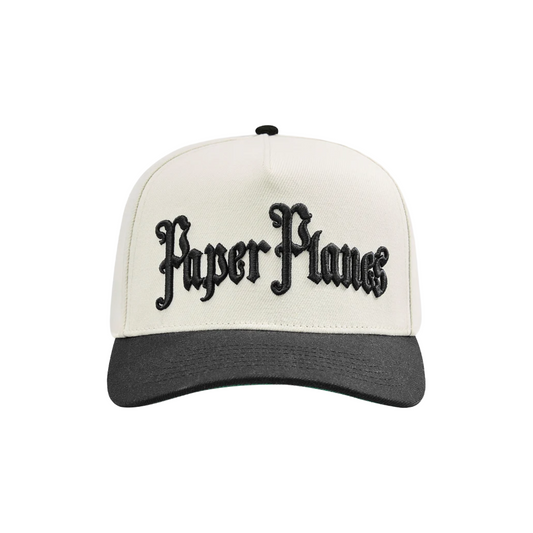 The Old E A-Frame Snapback (Eggshell)