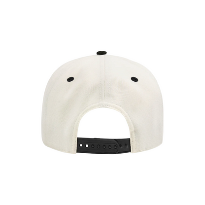 The Old E A-Frame Snapback (Eggshell)