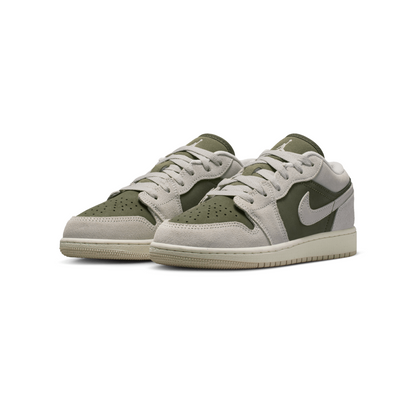 Air Jordan 1 Low SE Youth "Medium Olive"