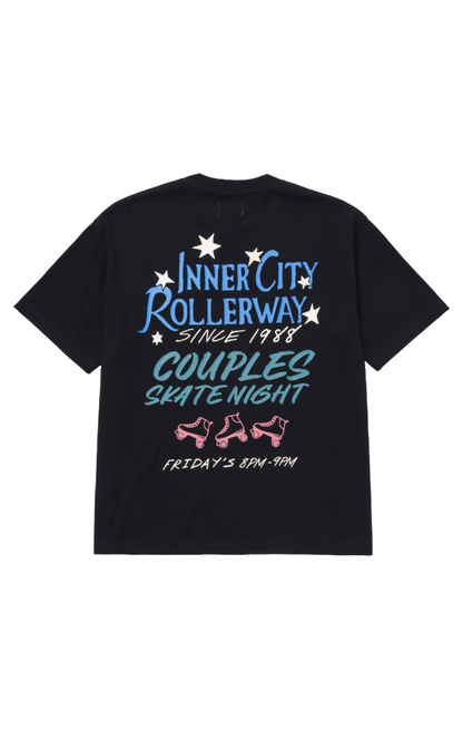 Roller Rink Tee Black
