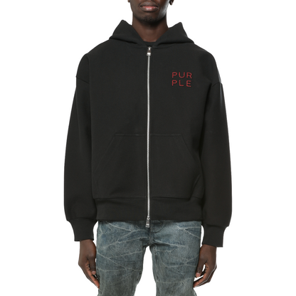 Neoprene Zip Front Hoodie