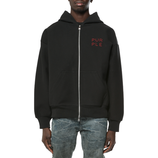 Neoprene Zip Front Hoodie