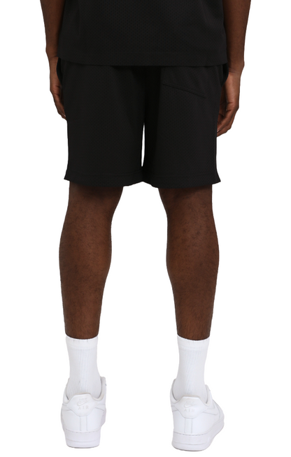 Slab Mesh Shorts Black