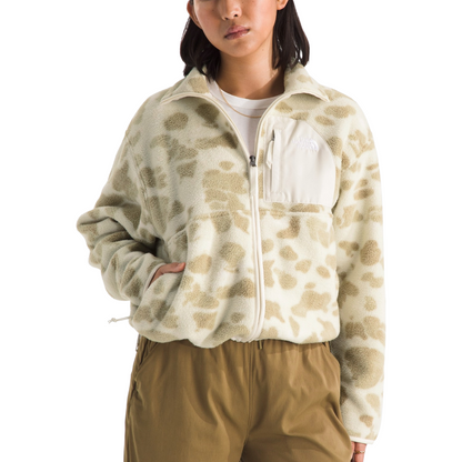 W Yumiori Off Peak Full Zip Jacket (Pale Khaki Heritage Print)