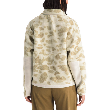 W Yumiori Off Peak Full Zip Jacket (Pale Khaki Heritage Print)