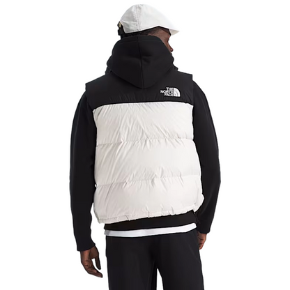 M 1996 Retro Nuptse Vest (White Dune/TNF)
